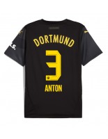 Borussia Dortmund Waldemar Anton #3 Vieraspaita 2024-25 Lyhythihainen